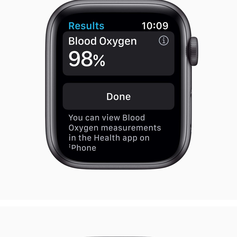 - Apple Watch⌚️‼️SERIES 6, 44 mm
Space Gray Aluminum Case
Black Sport Band